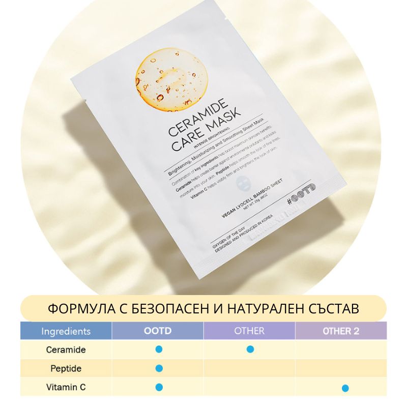 Шийт маска OOTD