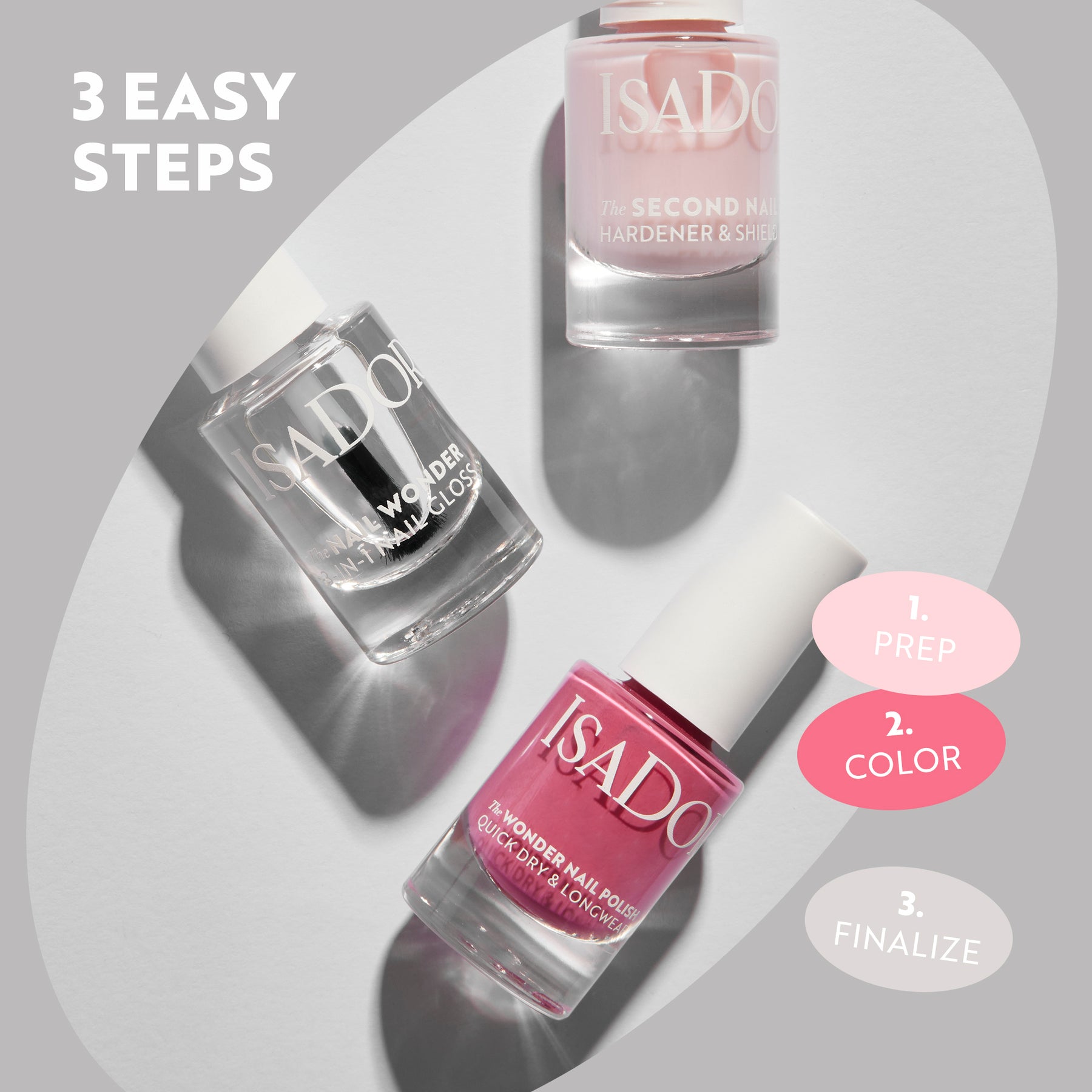 Заздравител и защитен лак за нокти IsaDora The Second Nail Hardener & Nail Shield
