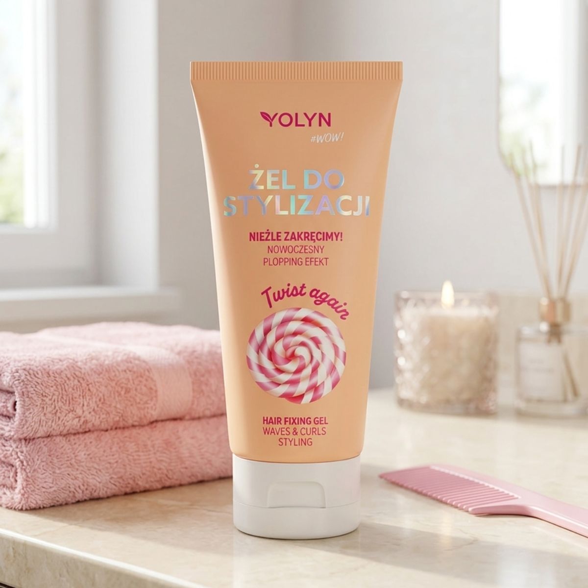 Гел за коса Yolyn