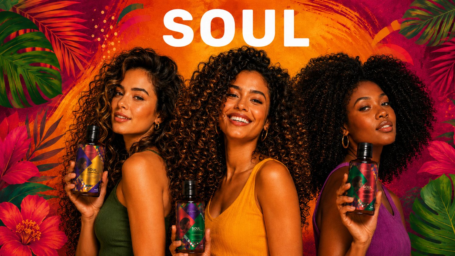 SOUL — бразилска грижа за чуплива, къдрава и афро коса