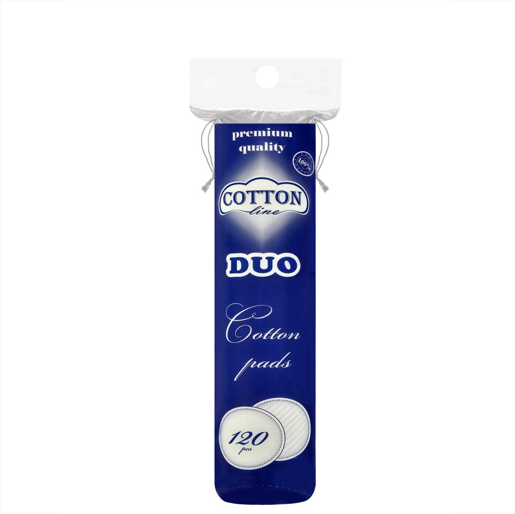 Тампони за грим Cotton Line 120 броя