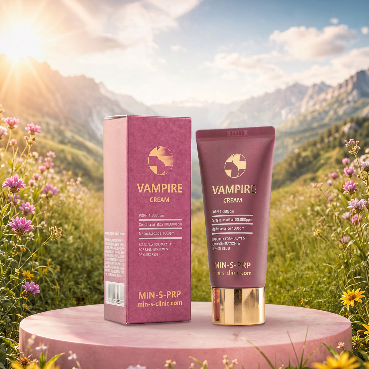 PDRN Хидратиращ крем за клетъчна регенерация VAMPIRE Cream Poul La Peau