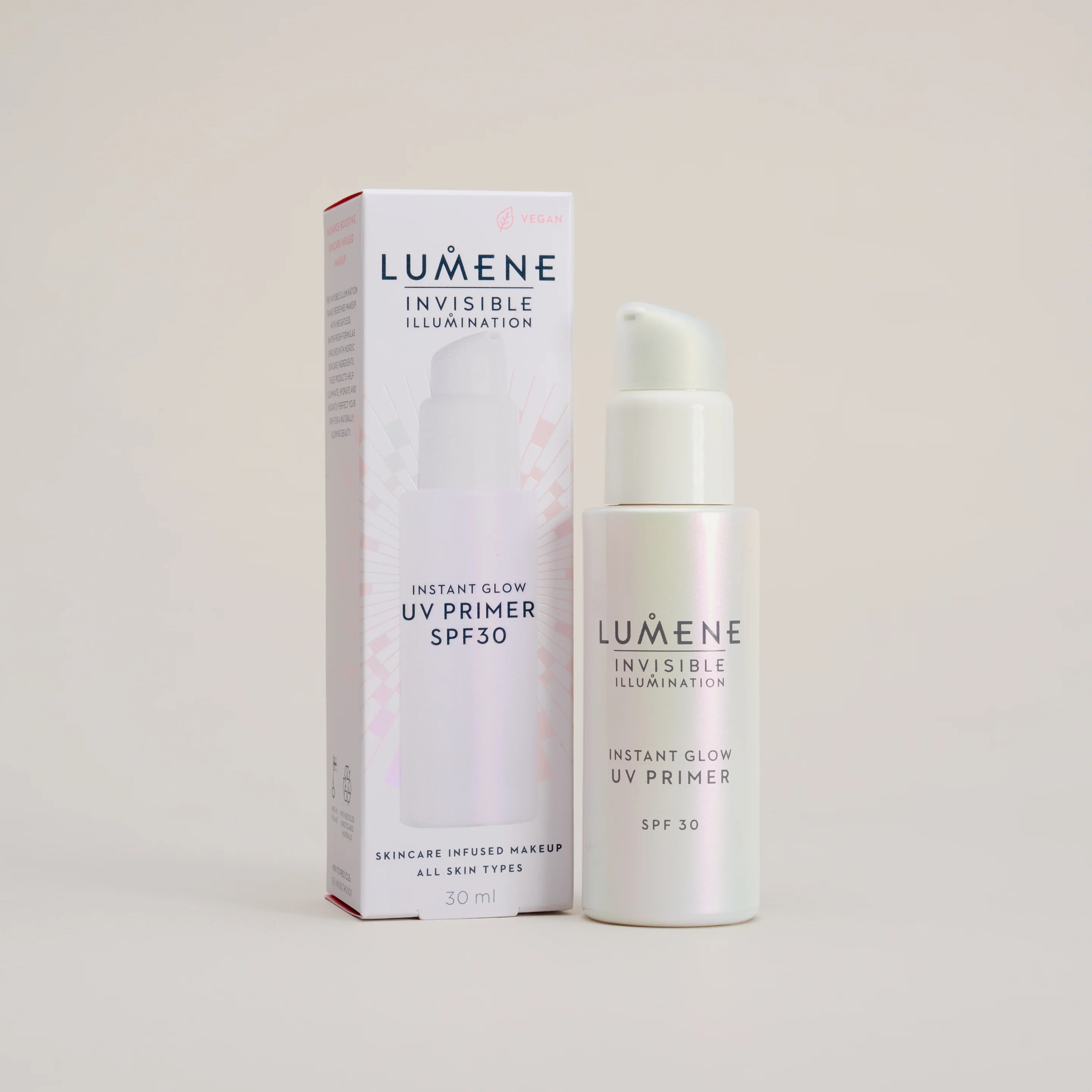 Озаряващ праймър с SPF30 Lumene Invisible Illumination Instant Glow UV Primer SPF30