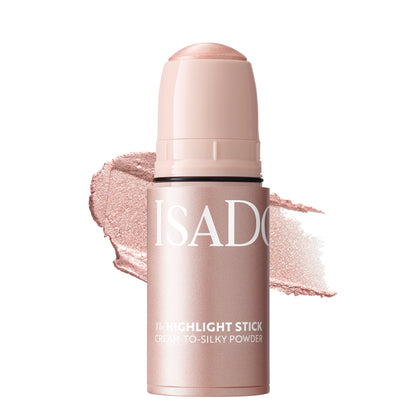 Кремообразен хайлайтър стик IsaDora The Highlight Stick Cream to Silky Powder