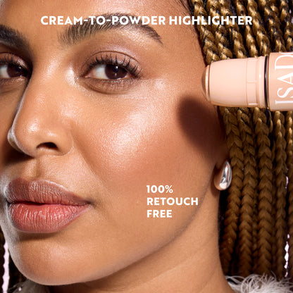 Кремообразен хайлайтър стик IsaDora The Highlight Stick Cream to Silky Powder