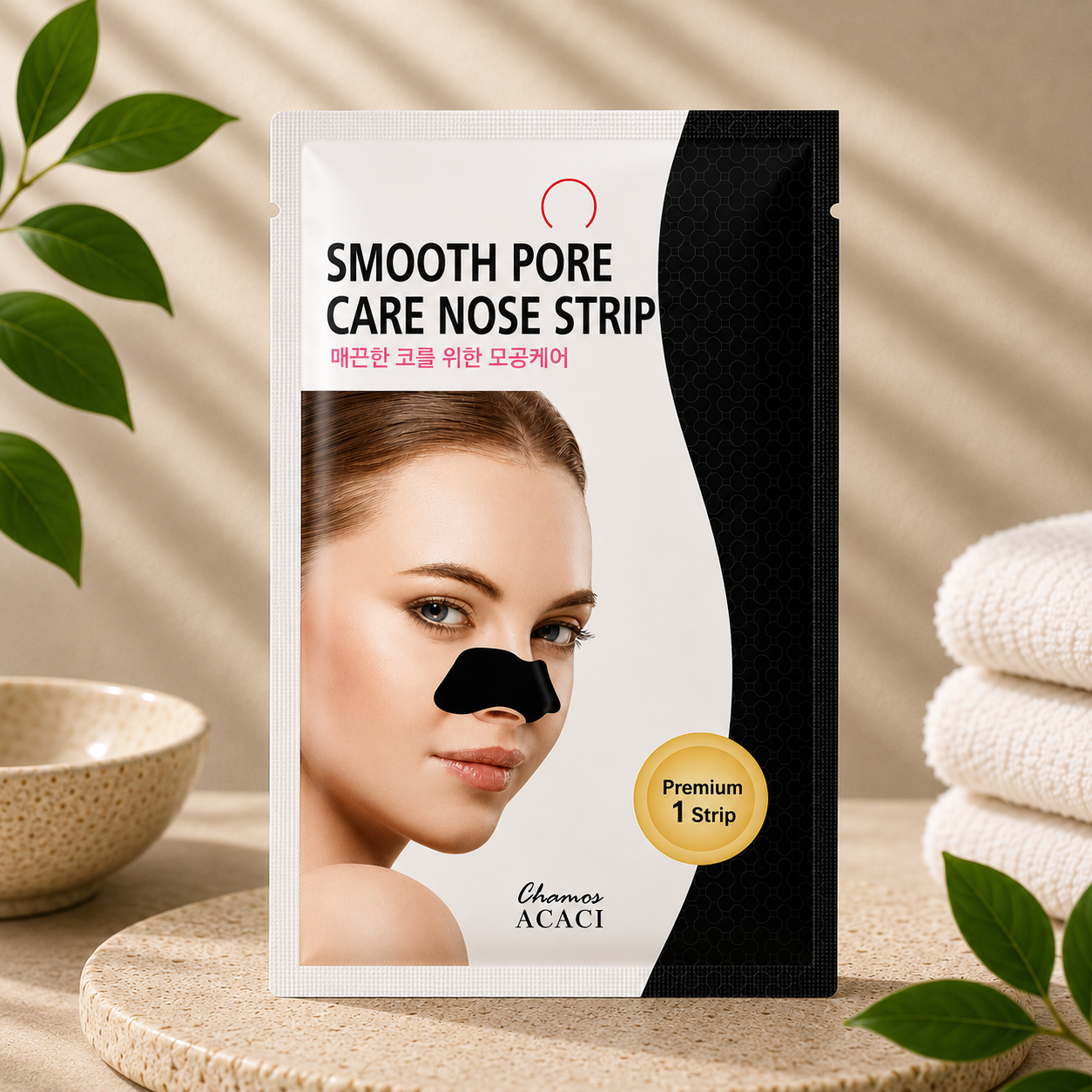 Почистващи лепенки за нос Chamos Cosmetics