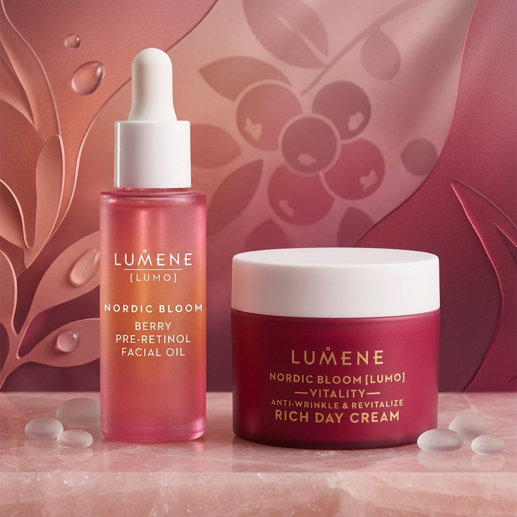 Възстановяващ сет за блясък и сияние Lumene NORDIC BLOOM Lumo
