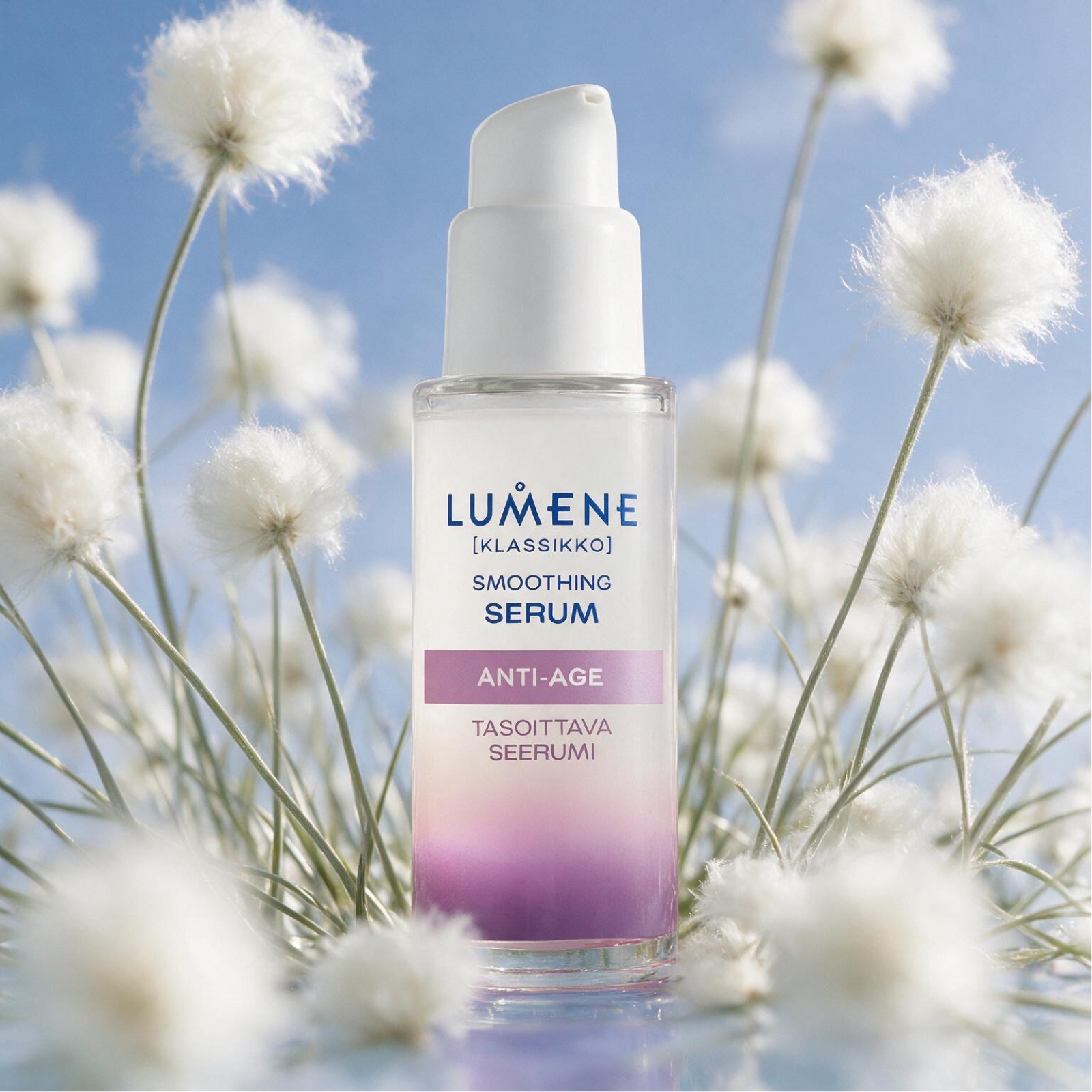 Изглаждащ анти-ейдж серум за лице Lumene Klassikko Smoothing Serum Anti-Age