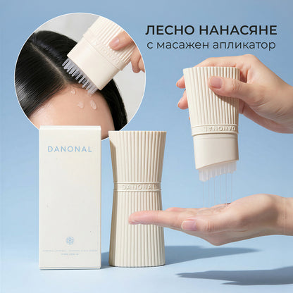 Серум-гуаша с Екзозоми за чувствителен скалп и стимулиране на растежа DANONAL Calamus + Exosome Scalp Serum