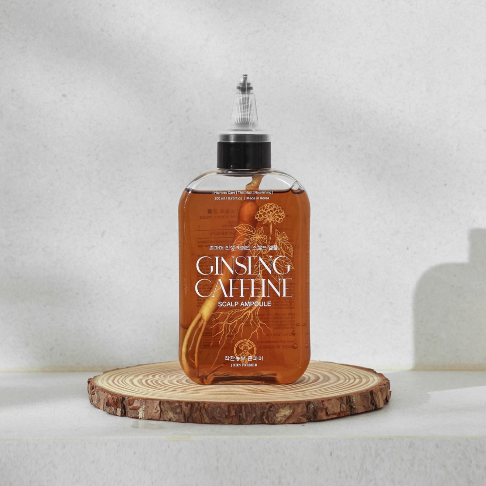 Ампулен серум с Жен Шен и Кофеин John Farmеr ginseng caffeine scalp ampoule